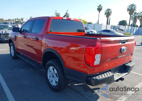 2024 Ford Ranger Xl из США, поврежденный, VIN 1FTER4BH2RLE62433